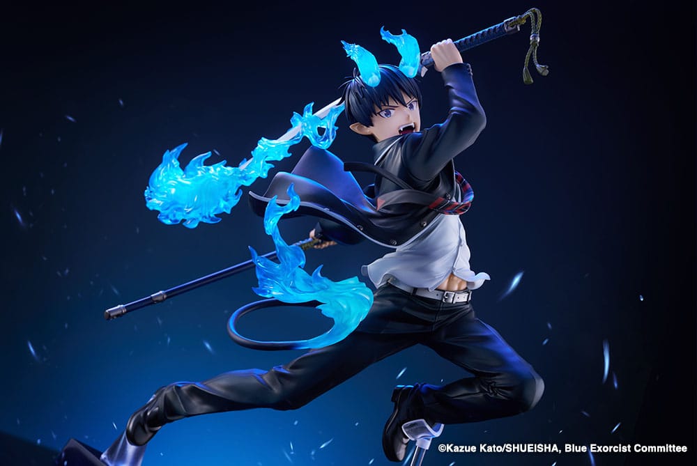Blue Exorcist ARTFXJ Statue 1/8 Rin Okumura 30 cm