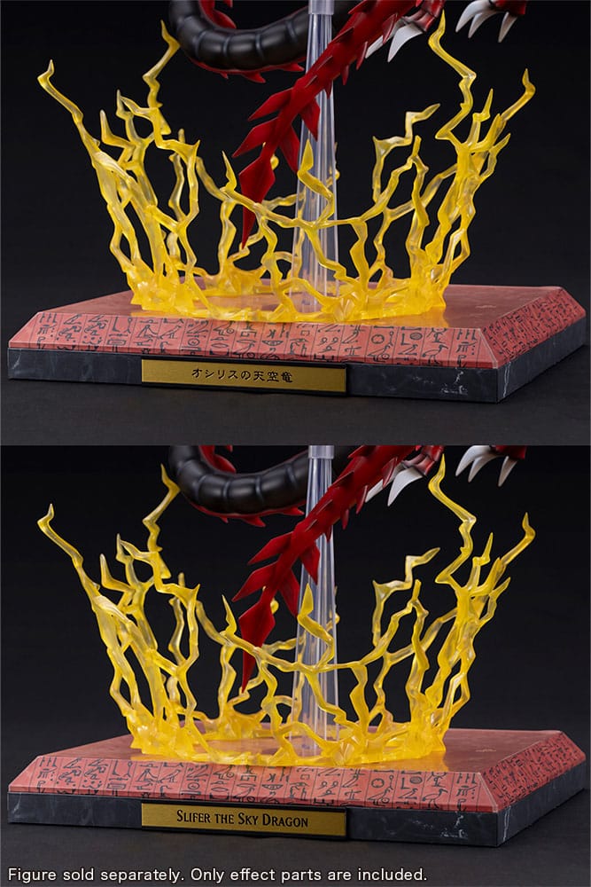 Yu-Gi-Oh! PVC Statue Accessories Slifer the Sky Dragon Egyptian God Expansion Parts Set