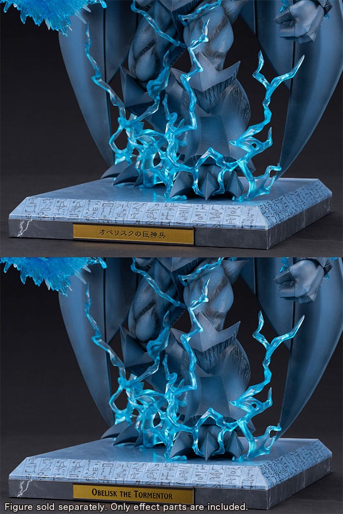Yu-Gi-Oh! PVC Statue Accessories Obelisk the Tormentor Egyptian God Expansion Parts Set