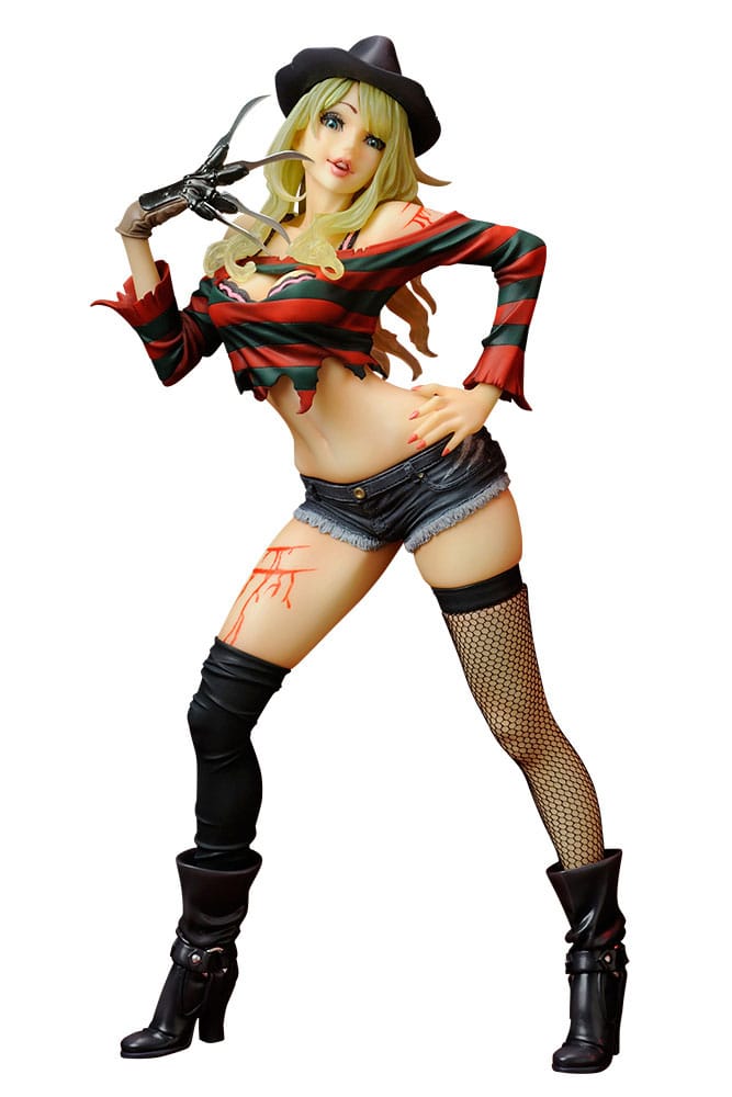 Statua in PVC di Freddy contro Jason Bishoujo 1/7 Freddy Krueger 2a edizione 18 cm
