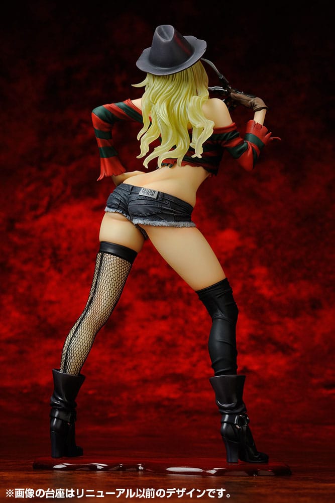 Statua in PVC di Freddy contro Jason Bishoujo 1/7 Freddy Krueger 2a edizione 18 cm