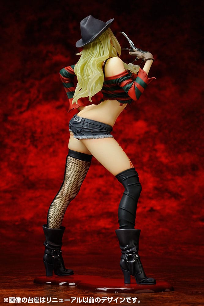 Statua in PVC di Freddy contro Jason Bishoujo 1/7 Freddy Krueger 2a edizione 18 cm