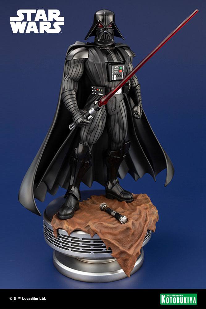 Statua in PVC della serie ARTFX di Star Wars 1/7 di Darth Vader, il Male Supremo, 40 cm