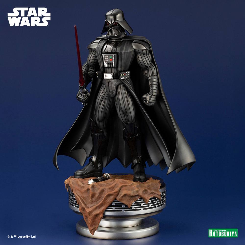 Statua in PVC della serie ARTFX di Star Wars 1/7 di Darth Vader, il Male Supremo, 40 cm