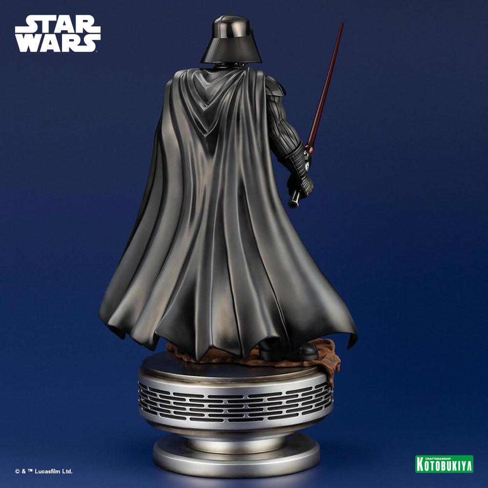 Statua in PVC della serie ARTFX di Star Wars 1/7 di Darth Vader, il Male Supremo, 40 cm