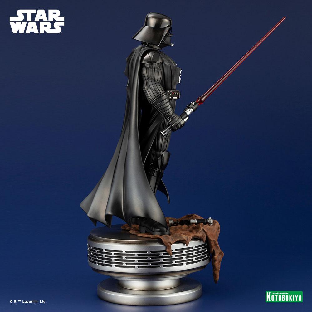 Statua in PVC della serie ARTFX di Star Wars 1/7 di Darth Vader, il Male Supremo, 40 cm