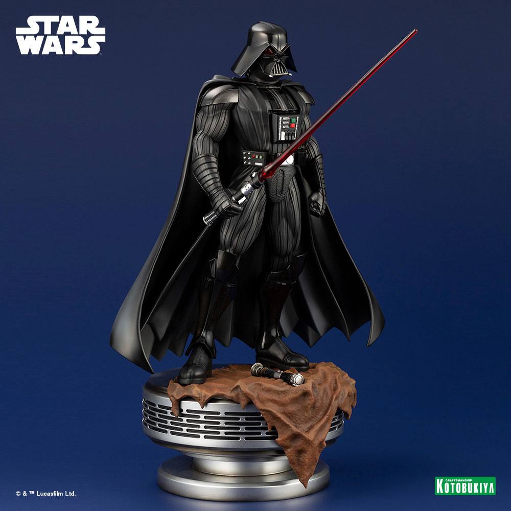 Statua in PVC della serie ARTFX di Star Wars 1/7 di Darth Vader, il Male Supremo, 40 cm