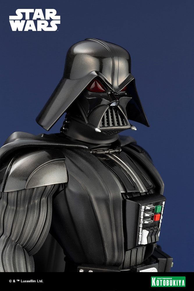 Statua in PVC della serie ARTFX di Star Wars 1/7 di Darth Vader, il Male Supremo, 40 cm