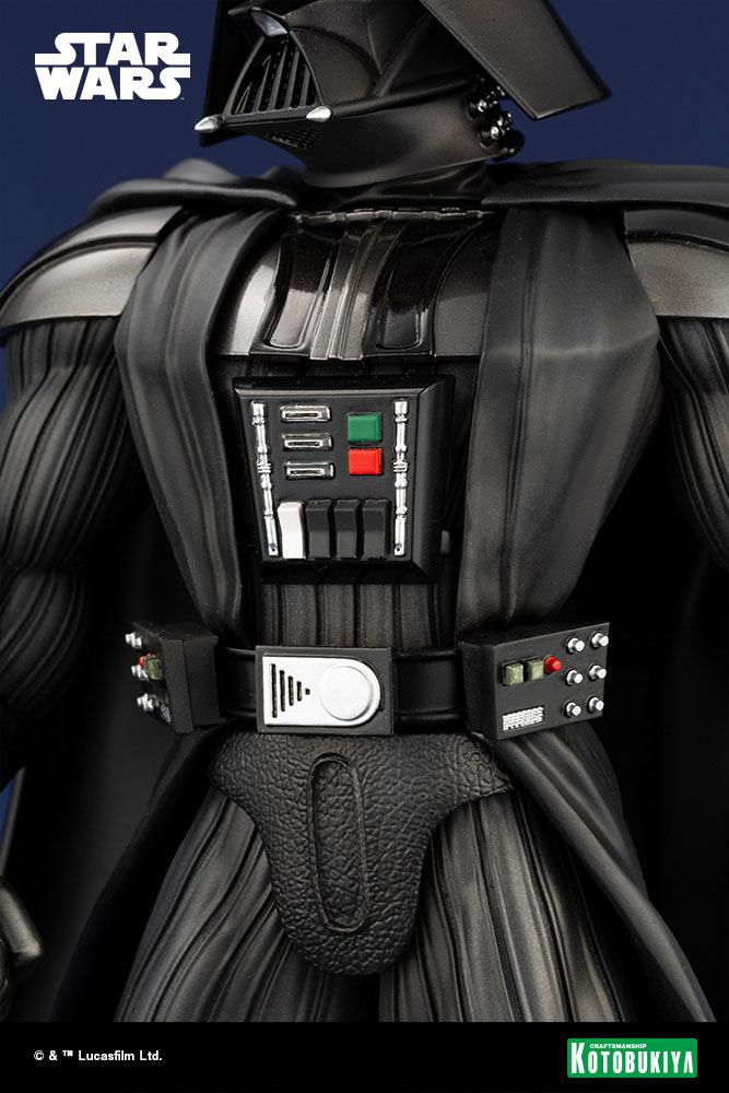 Statua in PVC della serie ARTFX di Star Wars 1/7 di Darth Vader, il Male Supremo, 40 cm