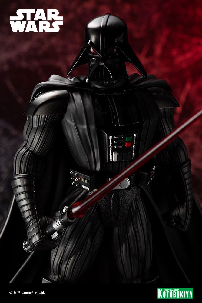 Statua in PVC della serie ARTFX di Star Wars 1/7 di Darth Vader, il Male Supremo, 40 cm