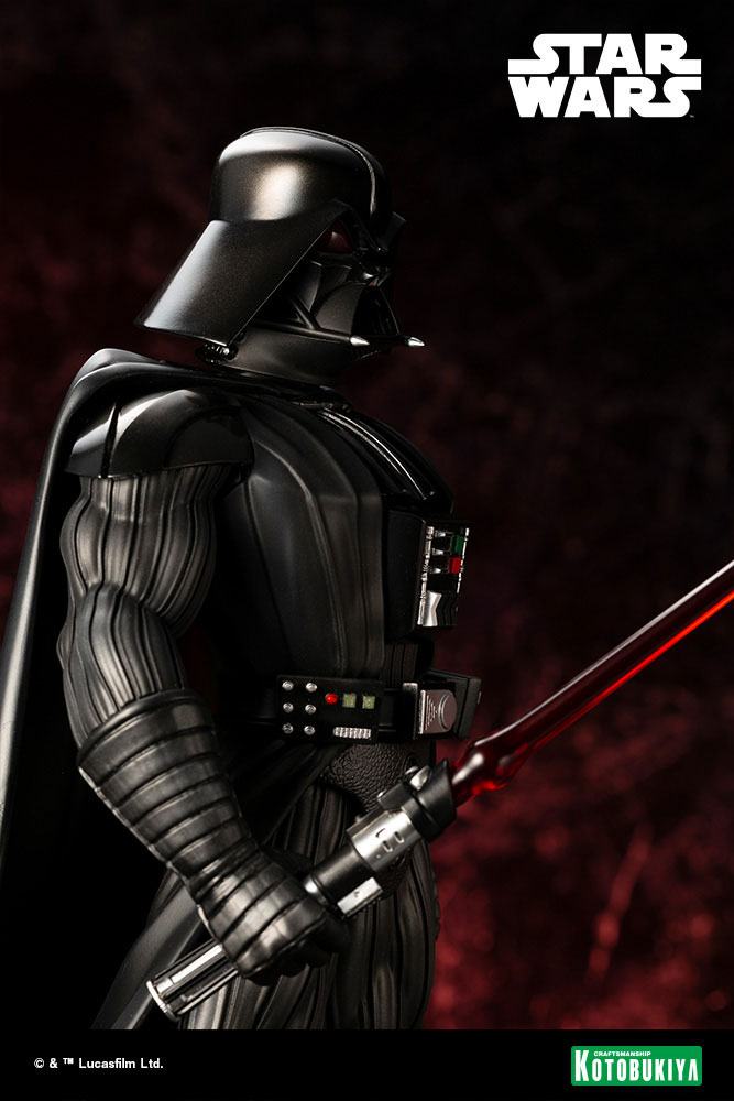 Statua in PVC della serie ARTFX di Star Wars 1/7 di Darth Vader, il Male Supremo, 40 cm