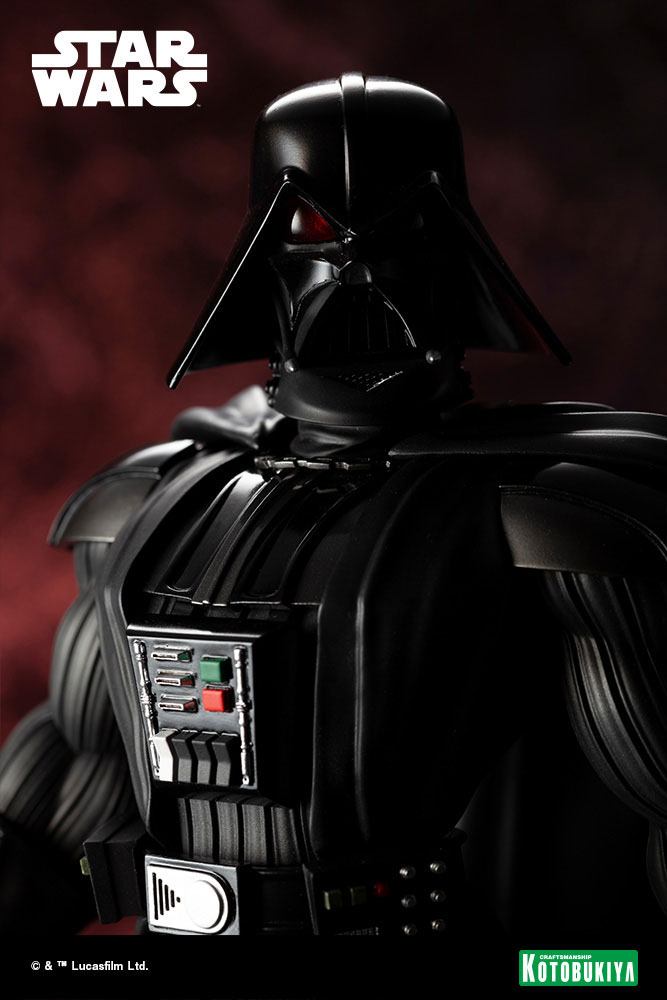 Statua in PVC della serie ARTFX di Star Wars 1/7 di Darth Vader, il Male Supremo, 40 cm