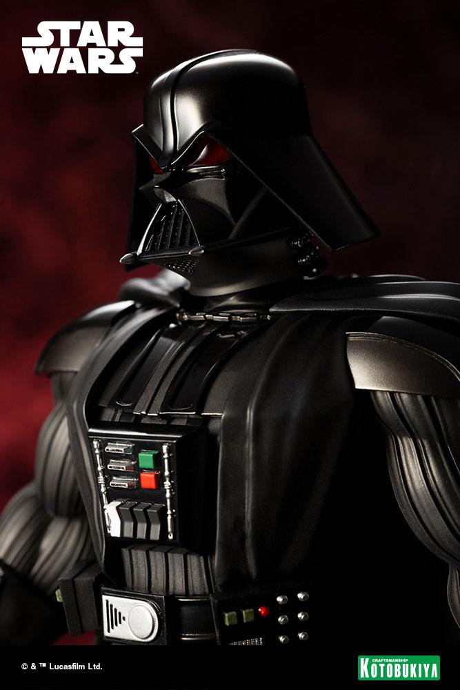 Statua in PVC della serie ARTFX di Star Wars 1/7 di Darth Vader, il Male Supremo, 40 cm