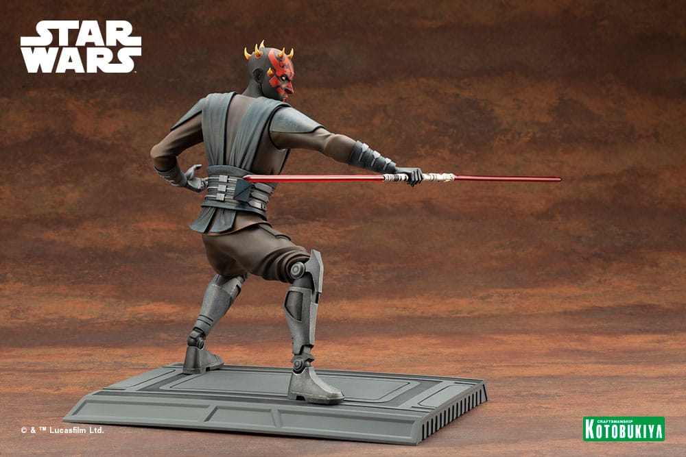 Statua in PVC ARTFX di Star Wars The Clone Wars 1/7 Darth Maul 26 cm