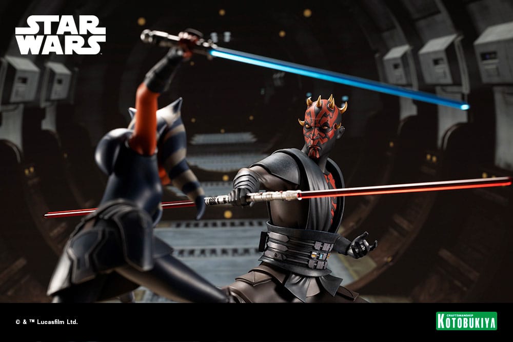 Statua in PVC ARTFX di Star Wars The Clone Wars 1/7 Darth Maul 26 cm