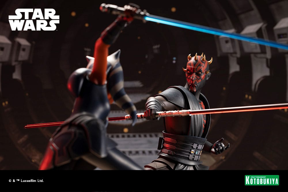 Statua in PVC ARTFX di Star Wars The Clone Wars 1/7 Darth Maul 26 cm