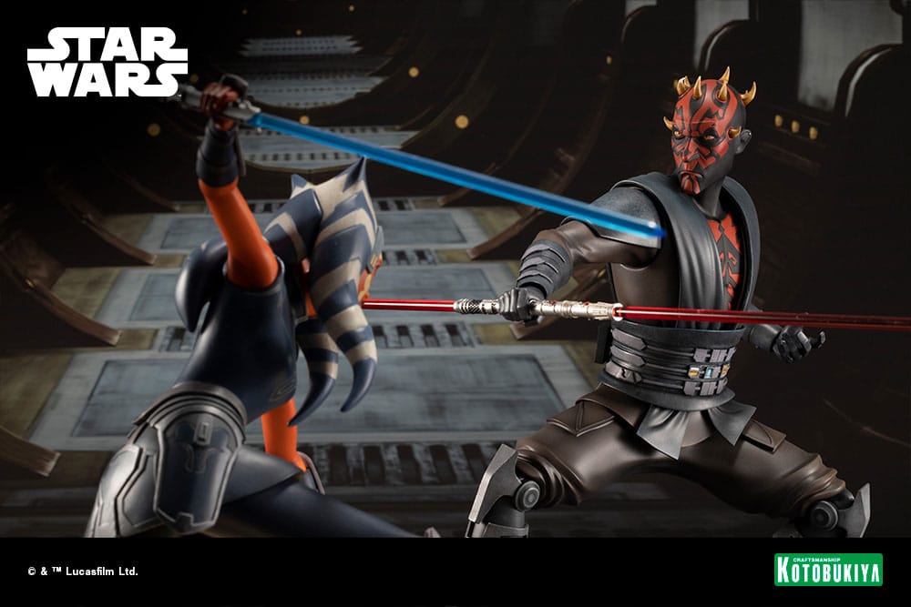 Statua in PVC ARTFX di Star Wars The Clone Wars 1/7 Darth Maul 26 cm