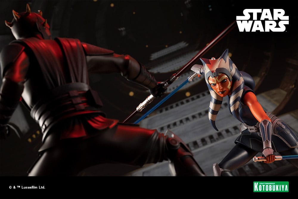 Statua in PVC ARTFX di Star Wars The Clone Wars 1/7 Darth Maul 26 cm