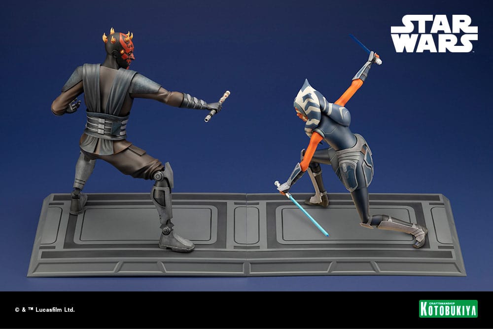 Statua in PVC ARTFX di Star Wars The Clone Wars 1/7 Darth Maul 26 cm