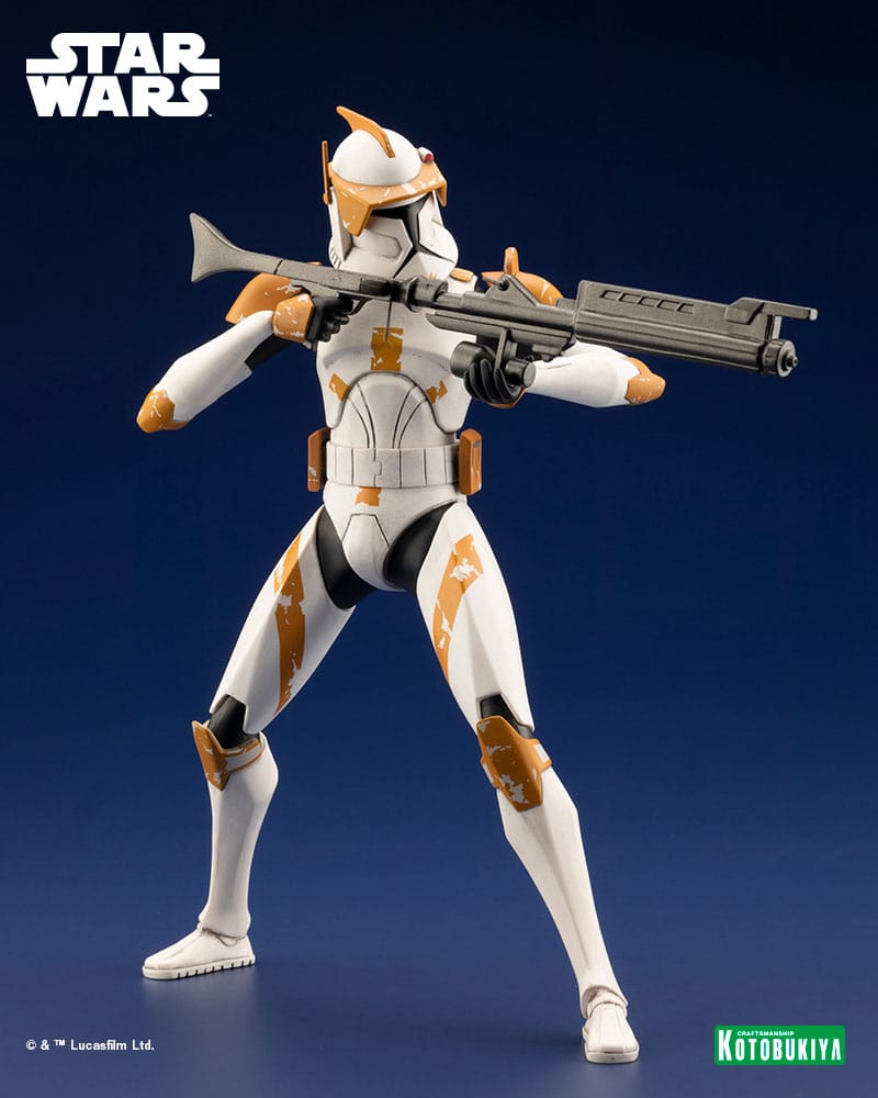 Statua ARTFX di Star Wars The Clone Wars 1/10 del Comandante Cody da 17 cm