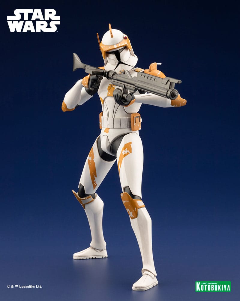 Statua ARTFX di Star Wars The Clone Wars 1/10 del Comandante Cody da 17 cm