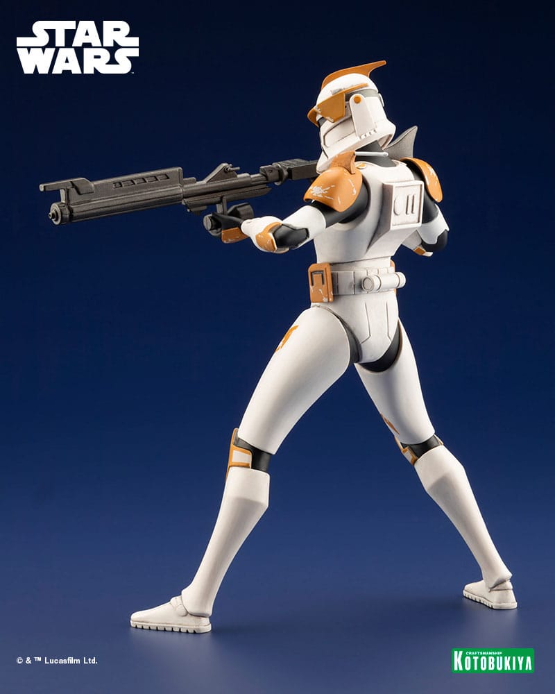 Statua ARTFX di Star Wars The Clone Wars 1/10 del Comandante Cody da 17 cm