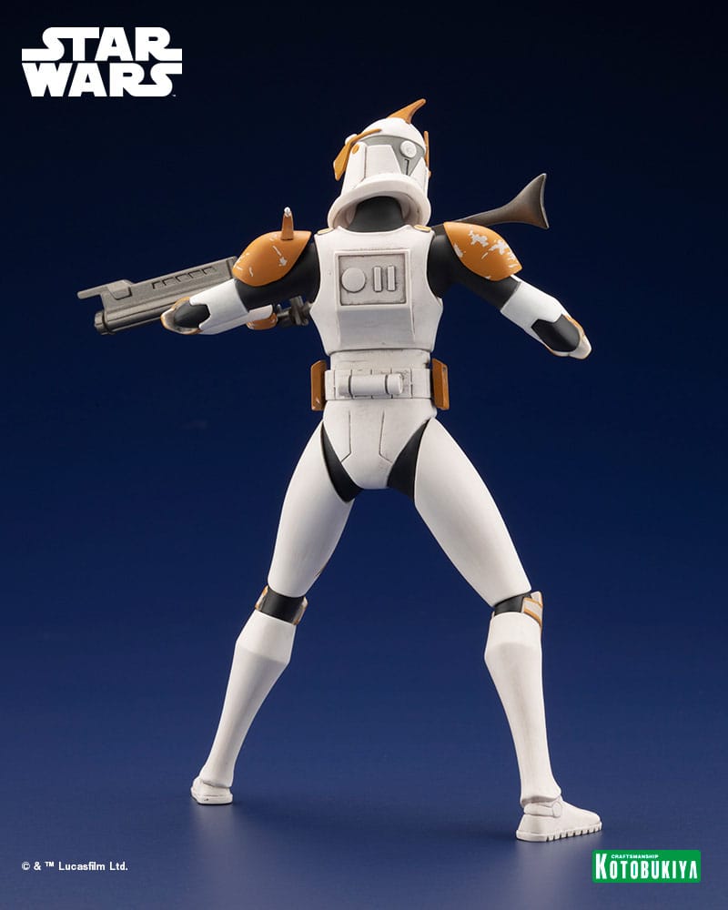 Statua ARTFX di Star Wars The Clone Wars 1/10 del Comandante Cody da 17 cm