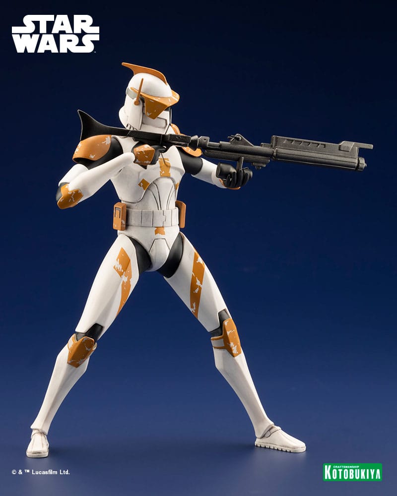 Statua ARTFX di Star Wars The Clone Wars 1/10 del Comandante Cody da 17 cm