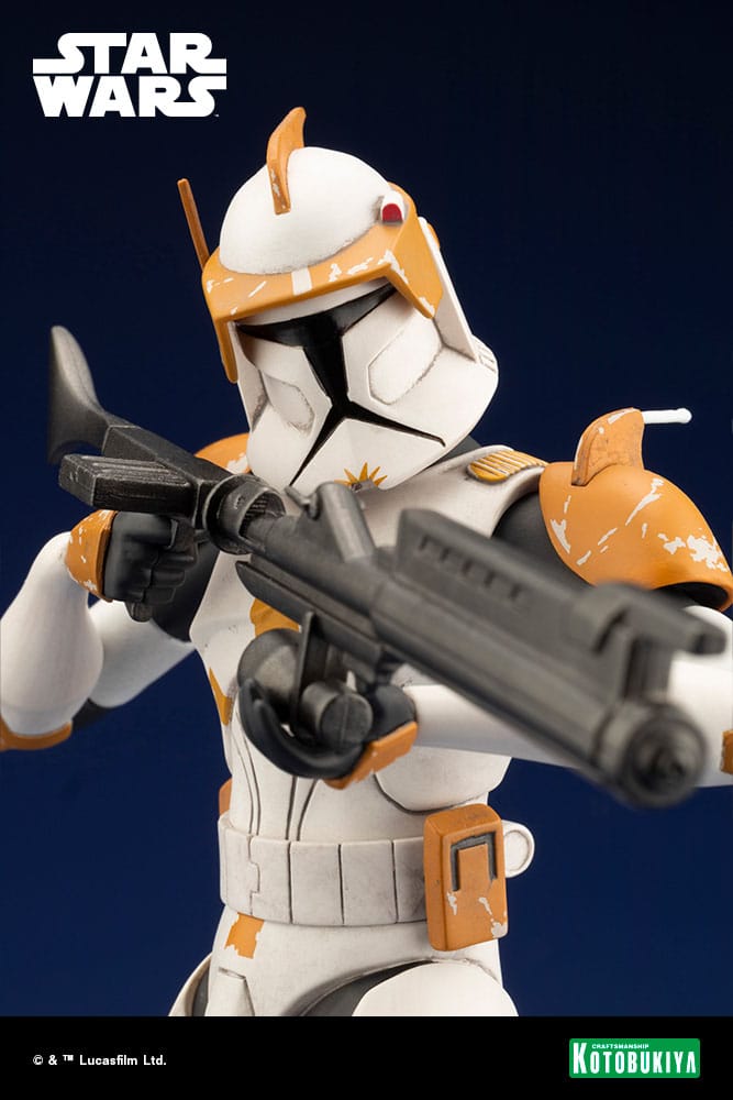 Statua ARTFX di Star Wars The Clone Wars 1/10 del Comandante Cody da 17 cm