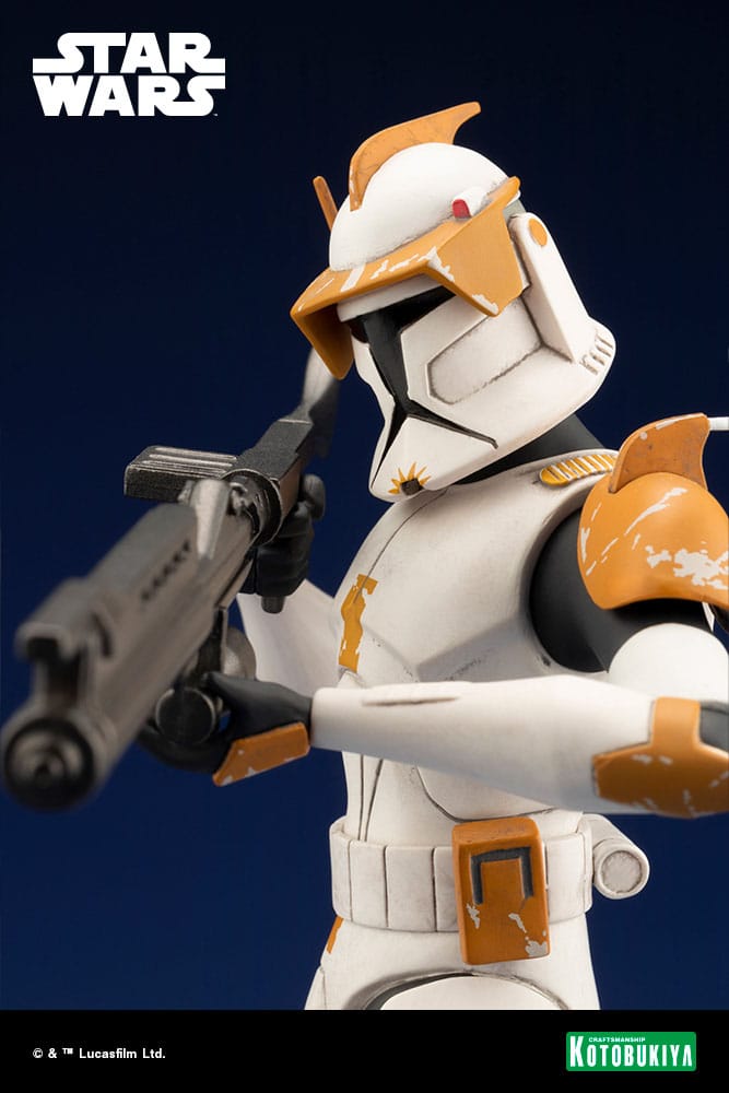 Statua ARTFX di Star Wars The Clone Wars 1/10 del Comandante Cody da 17 cm