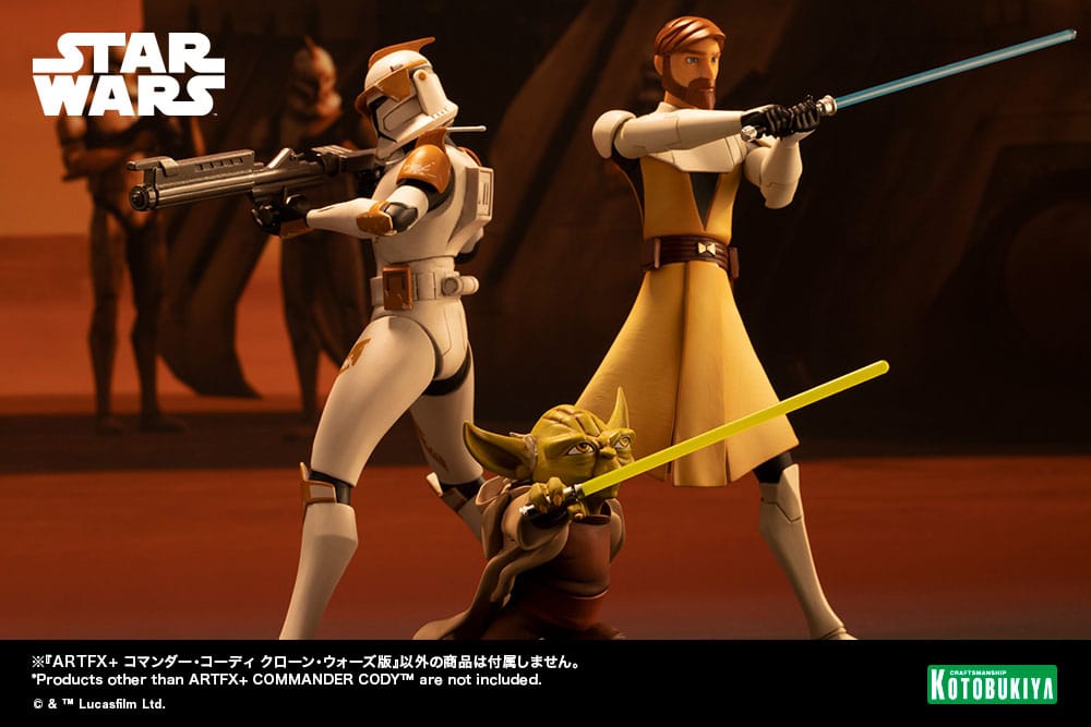 Statua ARTFX di Star Wars The Clone Wars 1/10 del Comandante Cody da 17 cm