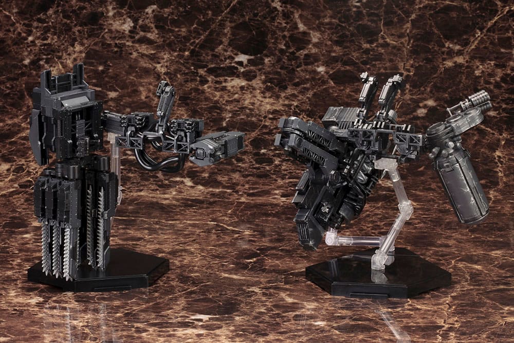 Kit modello Armored Core V, set di accessori in scala 1/72, set di armi sovrapposte da 24 cm