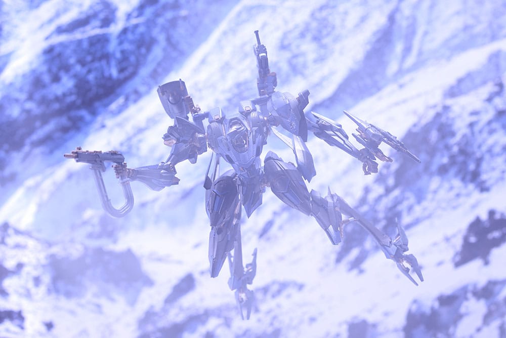 Armored Core V.I.O.S. Model Kit Schneider Nachtreiher /40E Steel Haze 27 cm