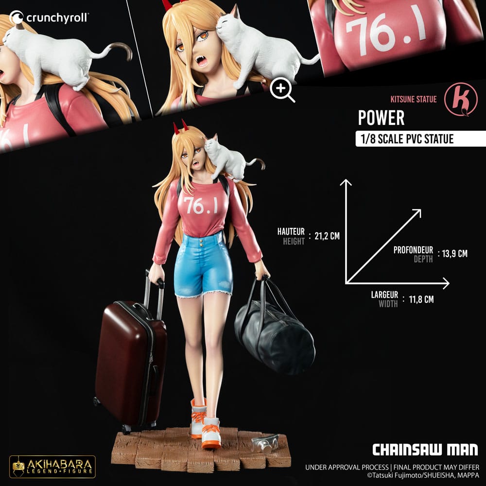 Chainsaw Man 1/8 Power PVC Statue 21 cm