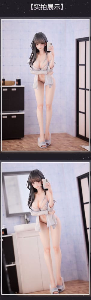 Original Character PVC Statue 1/6 Apocrypha Selfie Girl Illustration by hitomio16 Deluxe Edition 32 cm