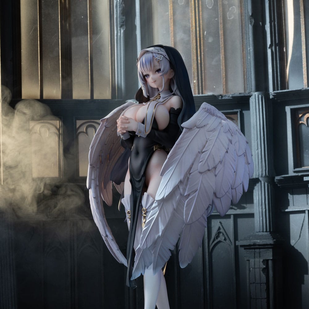 Original Character PVC Statue 1/6 Angel Sister Holy Wing Deluxe Edition 28 cm