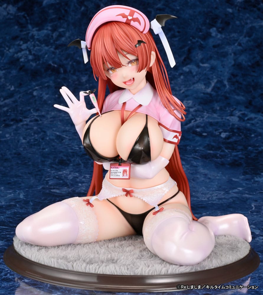 Statua in PVC Comic Unreal 1/5 dell'infermiera vampira Maria illustrata da Re:shimashima 20 cm