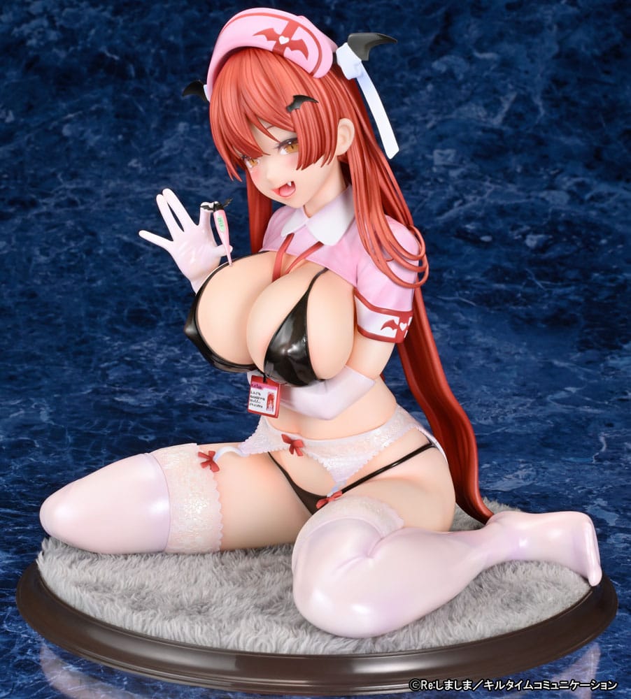Statua in PVC Comic Unreal 1/5 dell'infermiera vampira Maria illustrata da Re:shimashima 20 cm