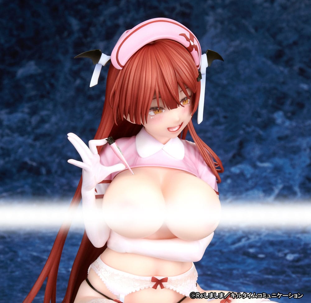 Statua in PVC Comic Unreal 1/5 dell'infermiera vampira Maria illustrata da Re:shimashima 20 cm