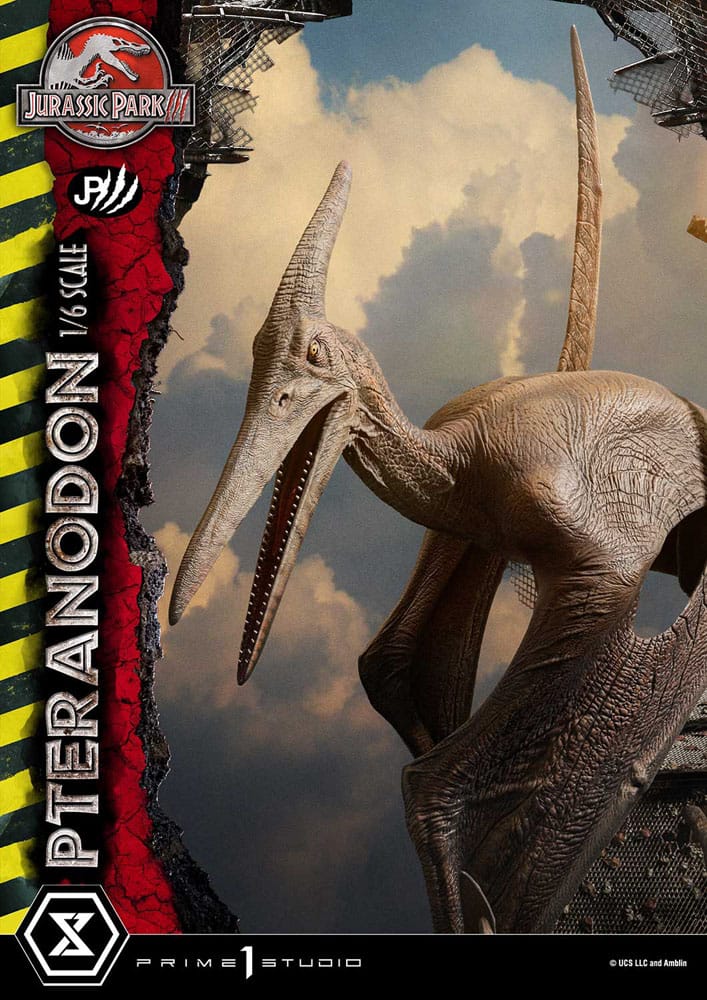 Jurassic Park III Legacy Museum Collection Statue 1/6 Pteranodon Bonus Version 68 cm