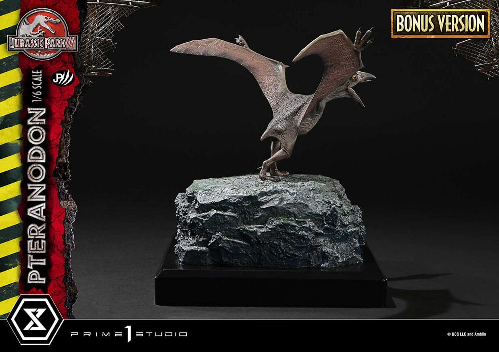 Jurassic Park III Legacy Museum Collection Statue 1/6 Pteranodon Bonus Version 68 cm