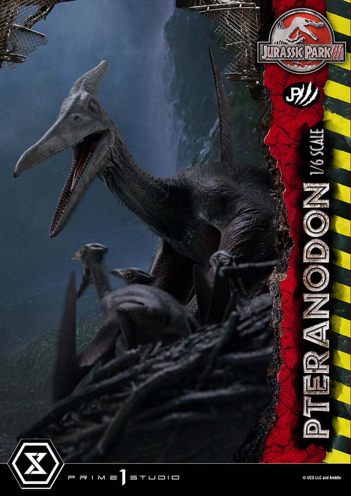 Jurassic Park III Legacy Museum Collection Statue 1/6 Pteranodon Bonus Version 68 cm