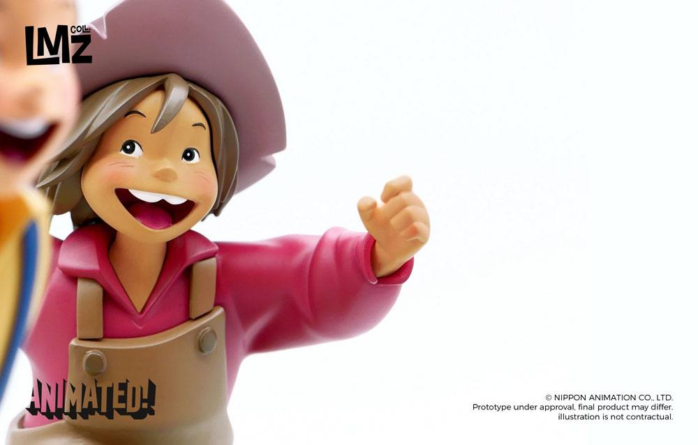 The Adventures of Tom Sawyer Animated! Statue Tom, Huck & Becky 23 cm