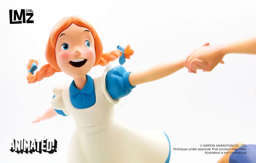 The Adventures of Tom Sawyer Animated! Statue Tom, Huck & Becky 23 cm