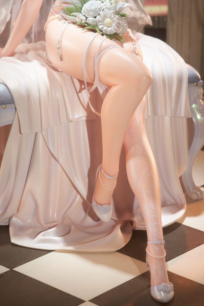 Original IllustrationPVC Statue 1/4 Marry me Illustrated by LOVECACAO Bonus Inclusive Limited Edition 31 cm