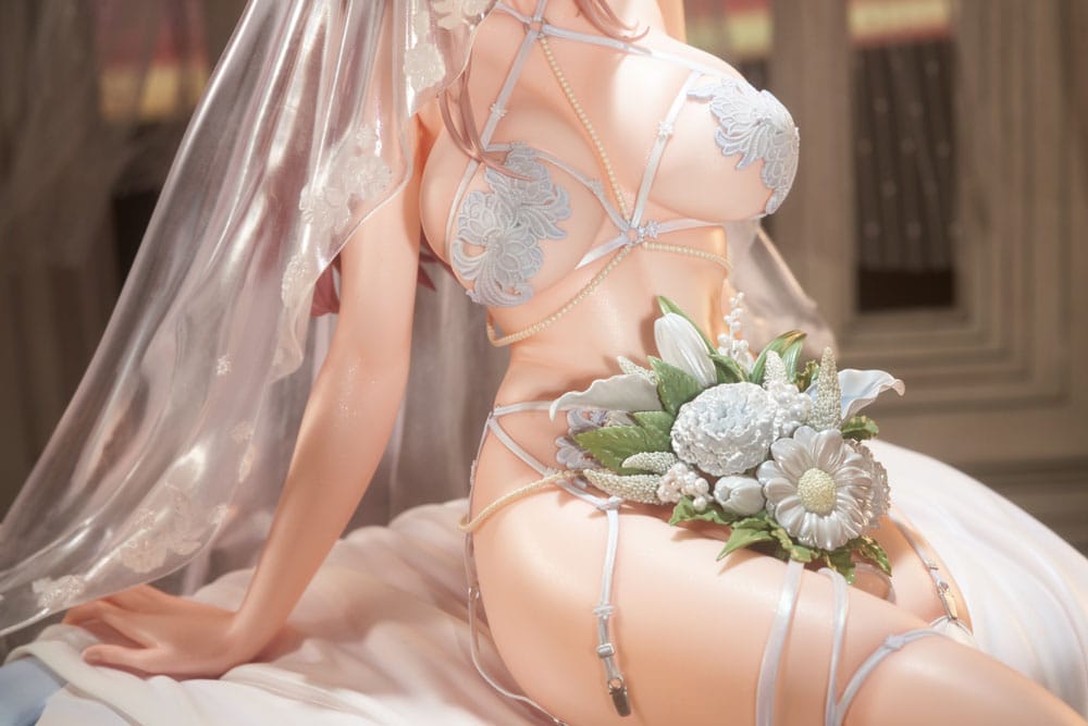 Original IllustrationPVC Statue 1/4 Marry me Illustrated by LOVECACAO Bonus Inclusive Limited Edition 31 cm