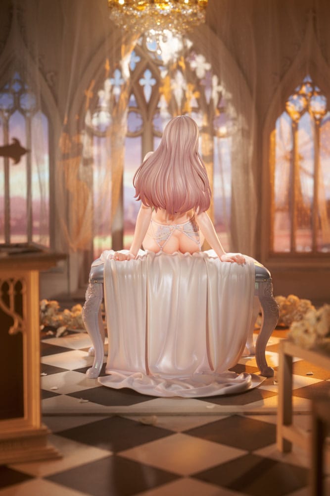 Original IllustrationPVC Statue 1/4 Marry me Illustrated by LOVECACAO Bonus Inclusive Limited Edition 31 cm