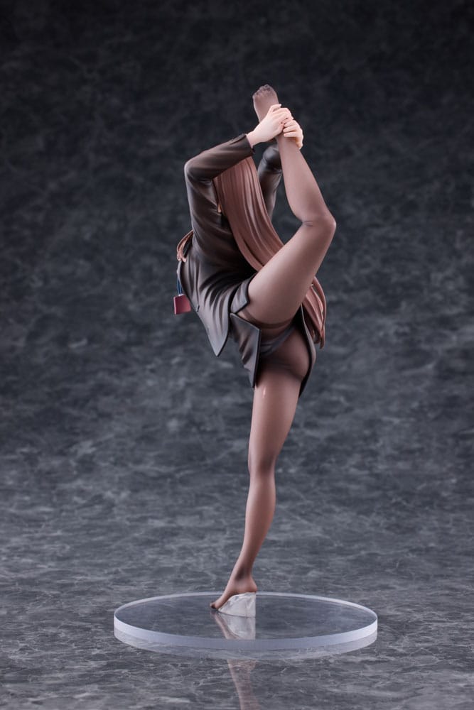 Original Character PVC Statue 1/6 OL-chan Who Doesn't Want to Go to Work Pink Ver. 26cm