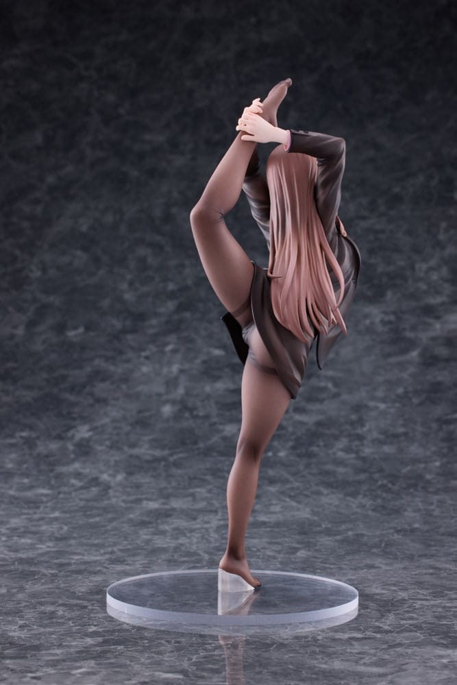 Original Character PVC Statue 1/6 OL-chan Who Doesn't Want to Go to Work Pink Ver. 26cm