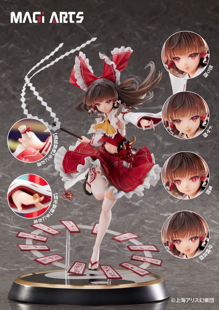 Touhou Project Statua in PVC 1/6 Santuario eterno Maiden Reimu Hakurei Deluxe Edition 30 cm
